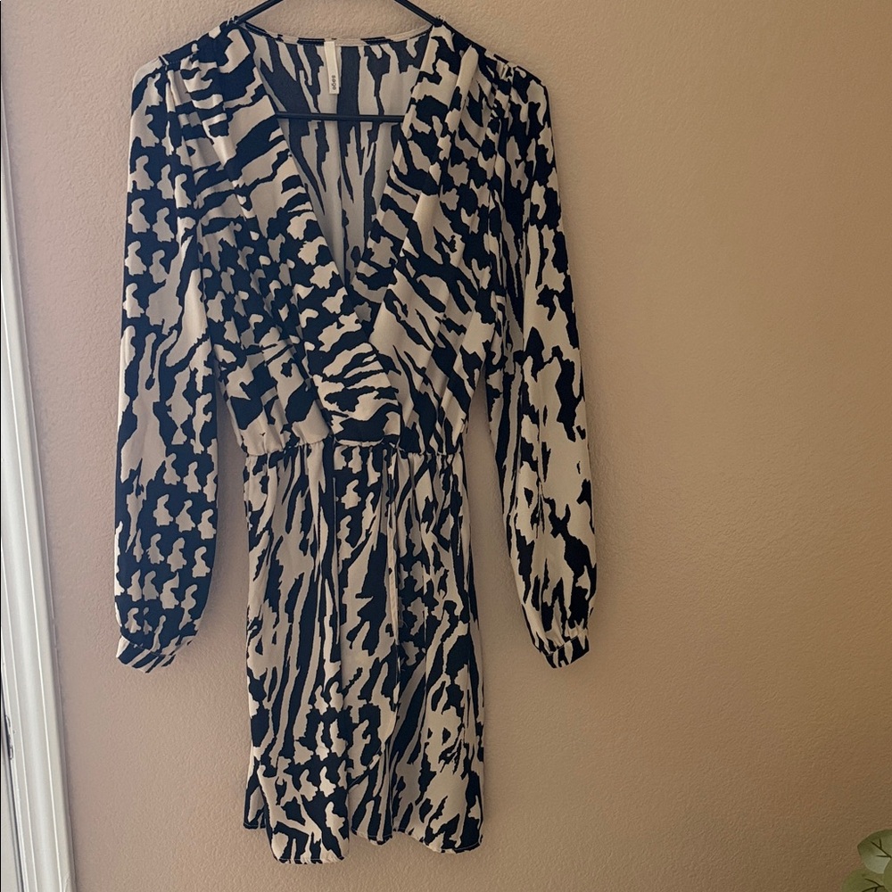Stylish Black and Cream Women's Dress